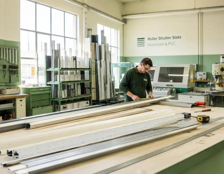 Fabricant de volets roulants sur mesure à Berchem-Sainte-Agathe Atelier de fabrication de volets roulants sur mesure à Berchem-Sainte-Agathe